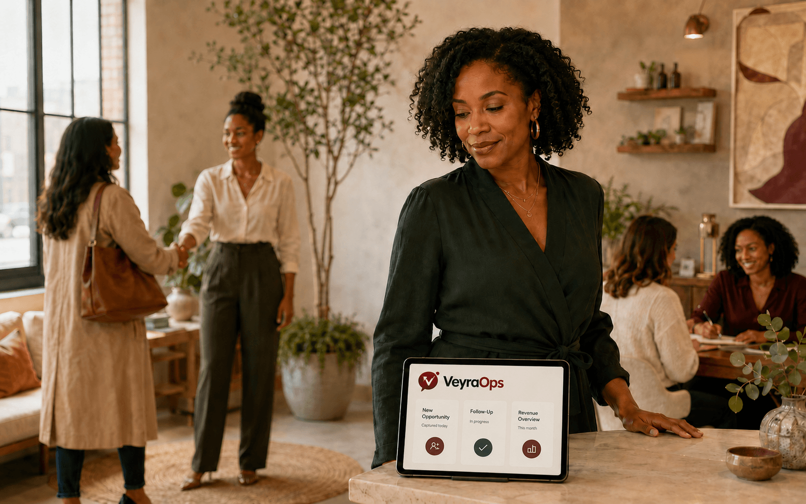 VeyraOps pilot - financial clarity concept visualization